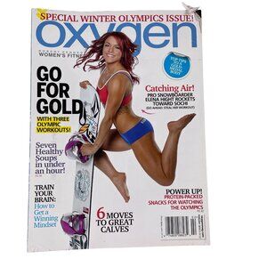 Oxygen Fitness Magazine u Feb 2014 Elena Hight Cover Vol 16 Is 11 No 172